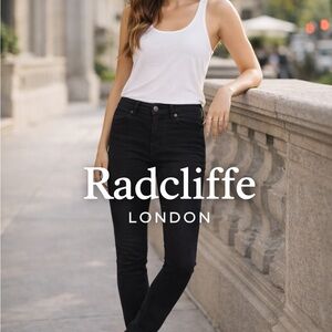 Radcliffe London Women's Classic Black Skinny Jeans